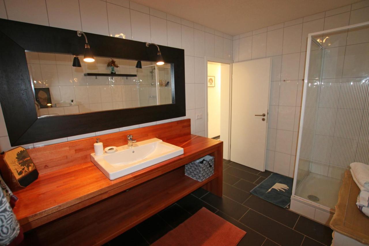 Hunsrueck Valley View Apartment With Cedar Sauna Bruschied 외부 사진
