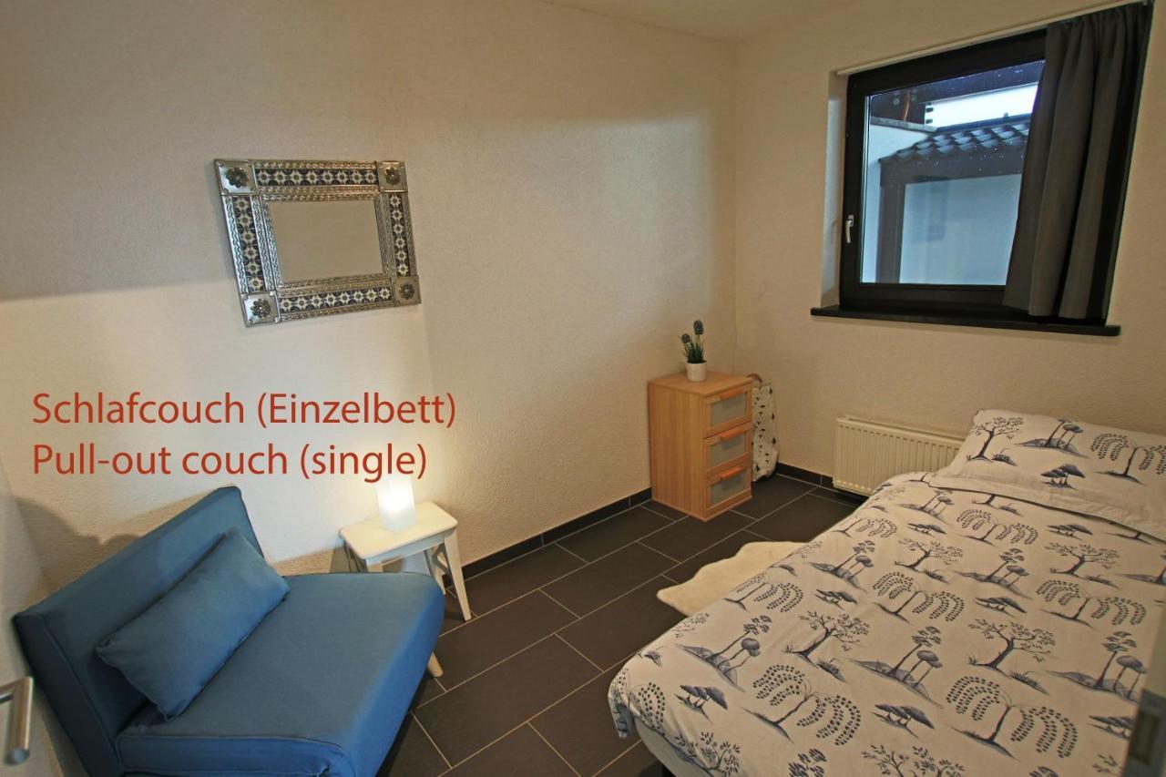 Hunsrueck Valley View Apartment With Cedar Sauna Bruschied 외부 사진